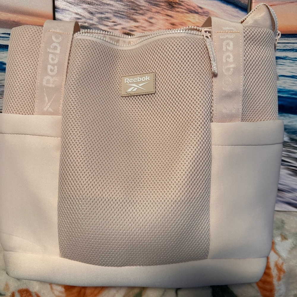 Reebok Light blush pink Women's Tote Bag - Picture 11 of 11